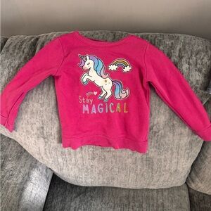 Pink Unicorn Kids Shirt